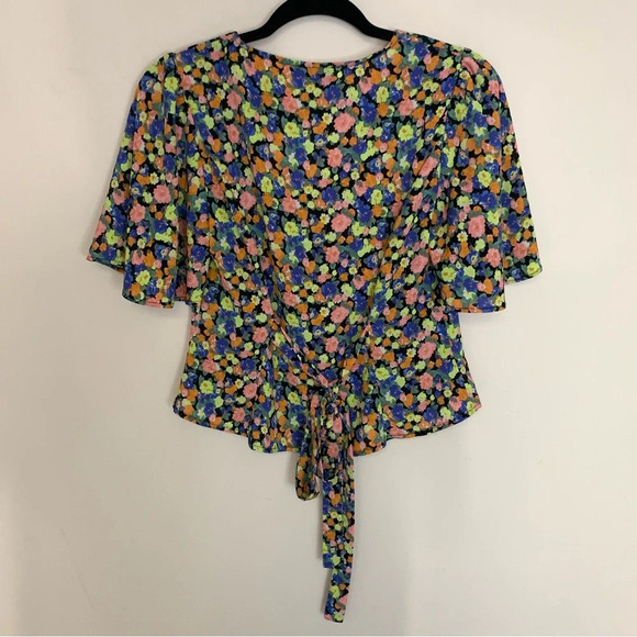 ASOS Floral  Button Up Blouse 4 - Picture 2 of 10